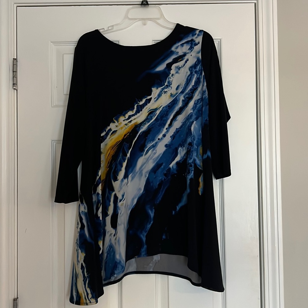 Runs big Alfani tunic